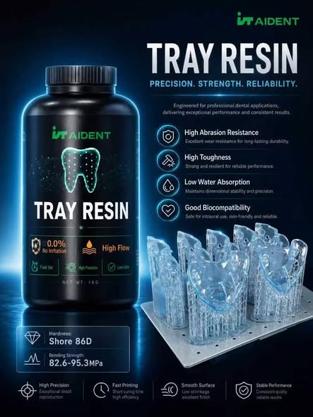 Aident Dental Tray Resin uspješno dobiva CE certifikat, unapređujući tijek ra...